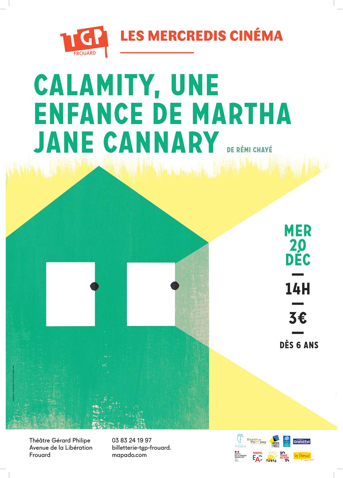 PROJEXTION - TGP - CALAMITY UNE ENFANCE DE MARTHA JANE CANNARY