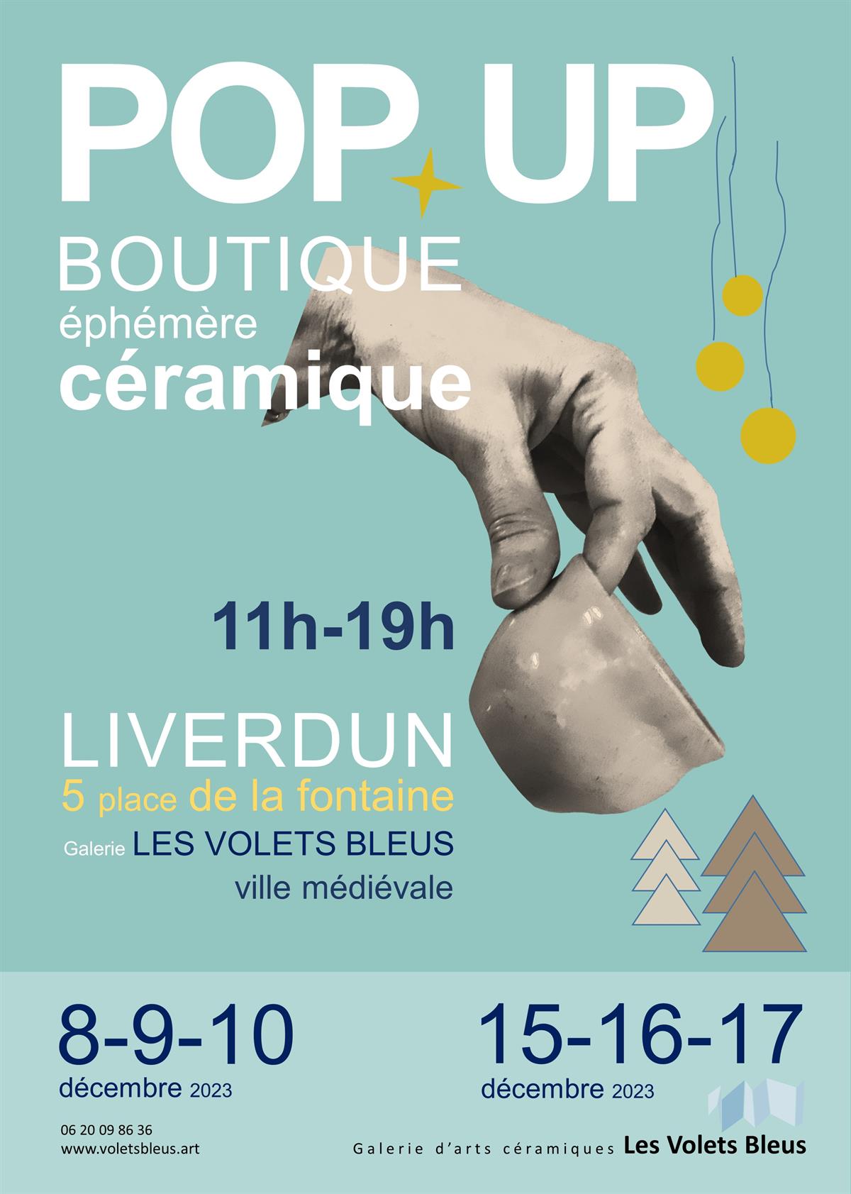 POP UP BOUTIQUE ÉPHÉMÈRE CÉRAMIQUE
